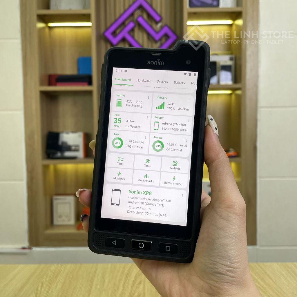Điện thoại Sonim XP8800 chuẩn IP69 chống va đập của Mỹ | BigBuy360 - bigbuy360.vn