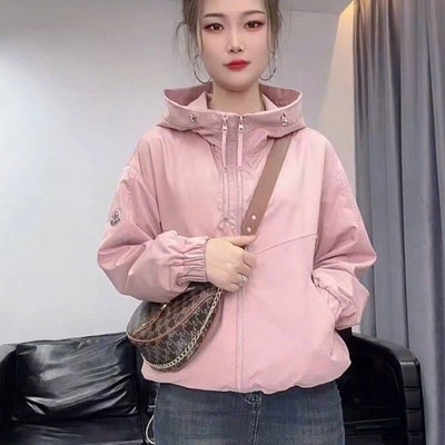 Áo Khoác Gió Nữ Form Rộng Có Mũ FASHION NAD Unisex Áo Khoác Dù Chống Nắng Chống Gió Dáng Croptop Ulzzang