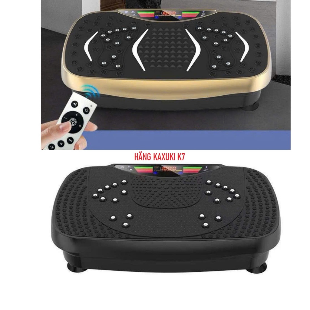 [GIÁ TỐT] Máy Massage Rung Toàn Thân KAXUKI Kết Hợp Nghe Nhạc, Tặng Kèm Dây Tập
