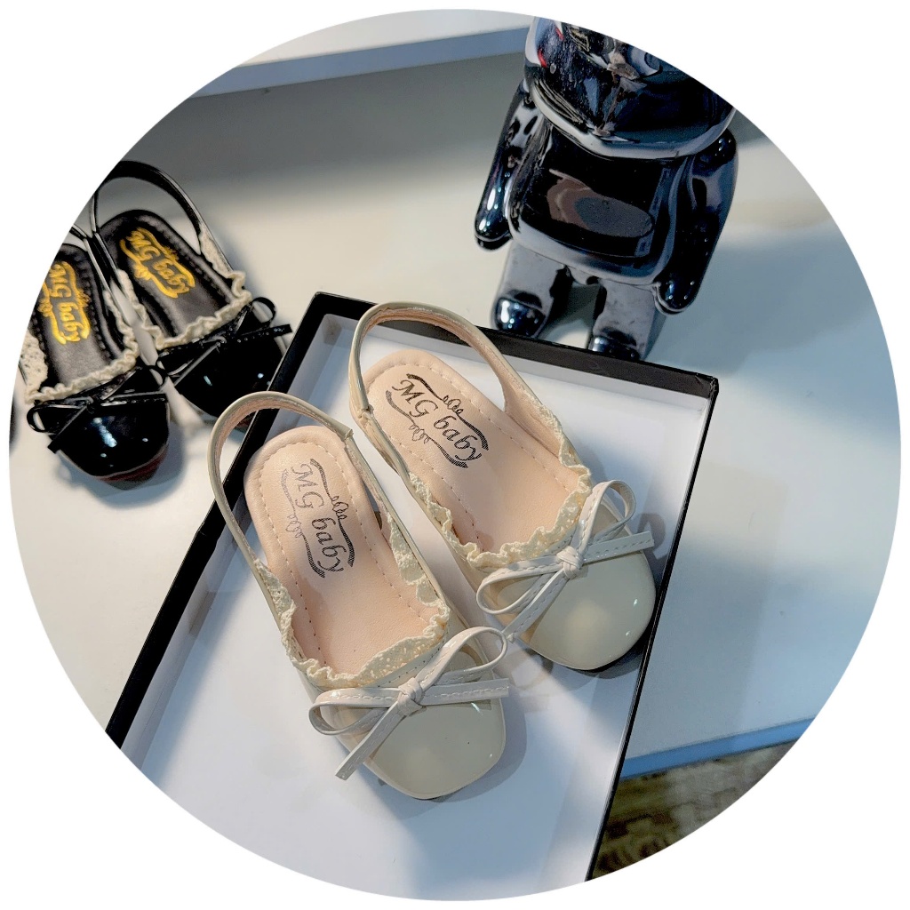 Sục quai nơ ren, da bóng mềm nhẹ cho bé từ 1-8 tuổi