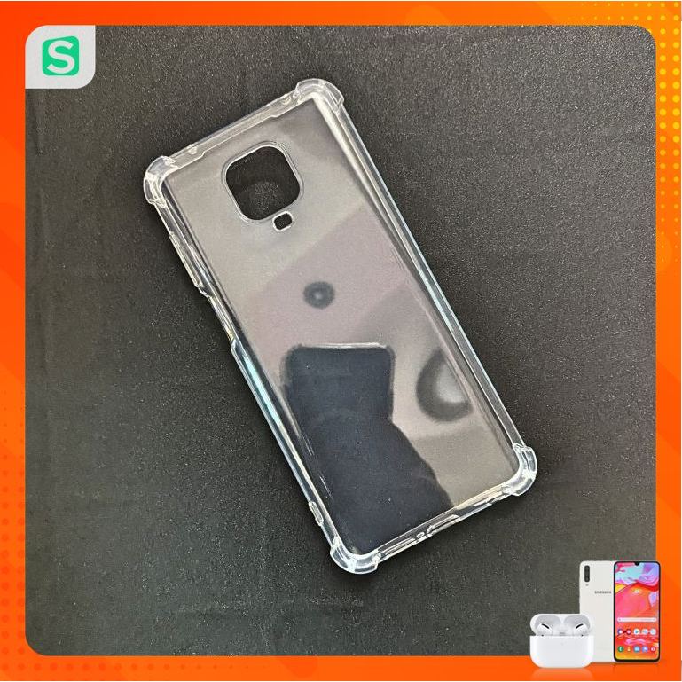 Ốp Lưng Trong Suốt Chống Sốc Xiaomi Redmi Note 9S / Note 9 Pro / Note 9 Pro Max - Nhựa Dẻo TPU