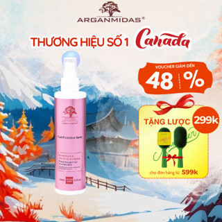  Xịt dưỡng bảo vệ tóc Arganmidas  Xịt dưỡng trước khi sấy và tạo kiểu siêu dưỡng tóc hư tổn tóc mềm mượt 250ml 
