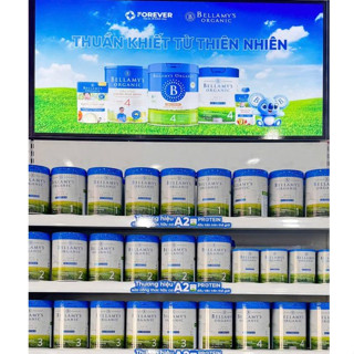   DATE 2027  Combo 6LON Sữa Bellamy's Organic A2 800g số 1,2,3,4 hỗ trợ tiêu hóa phát triển toàn diện cho bé 