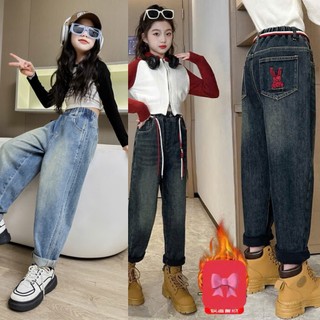 [992] ( 16-50kg )quần dài bò jean baggy dành cho bé gái cao cấp hottred