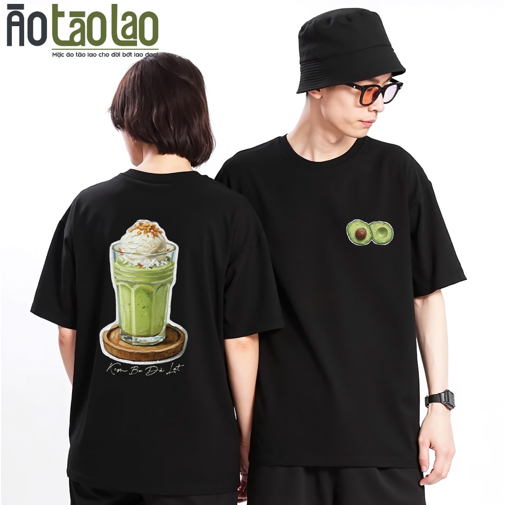 Áo Thun Kem Bơ - Món Ăn Việt Nam - Áo Thun Ẩm Thực Việt Nam - 100% Cotton Nam Nữ