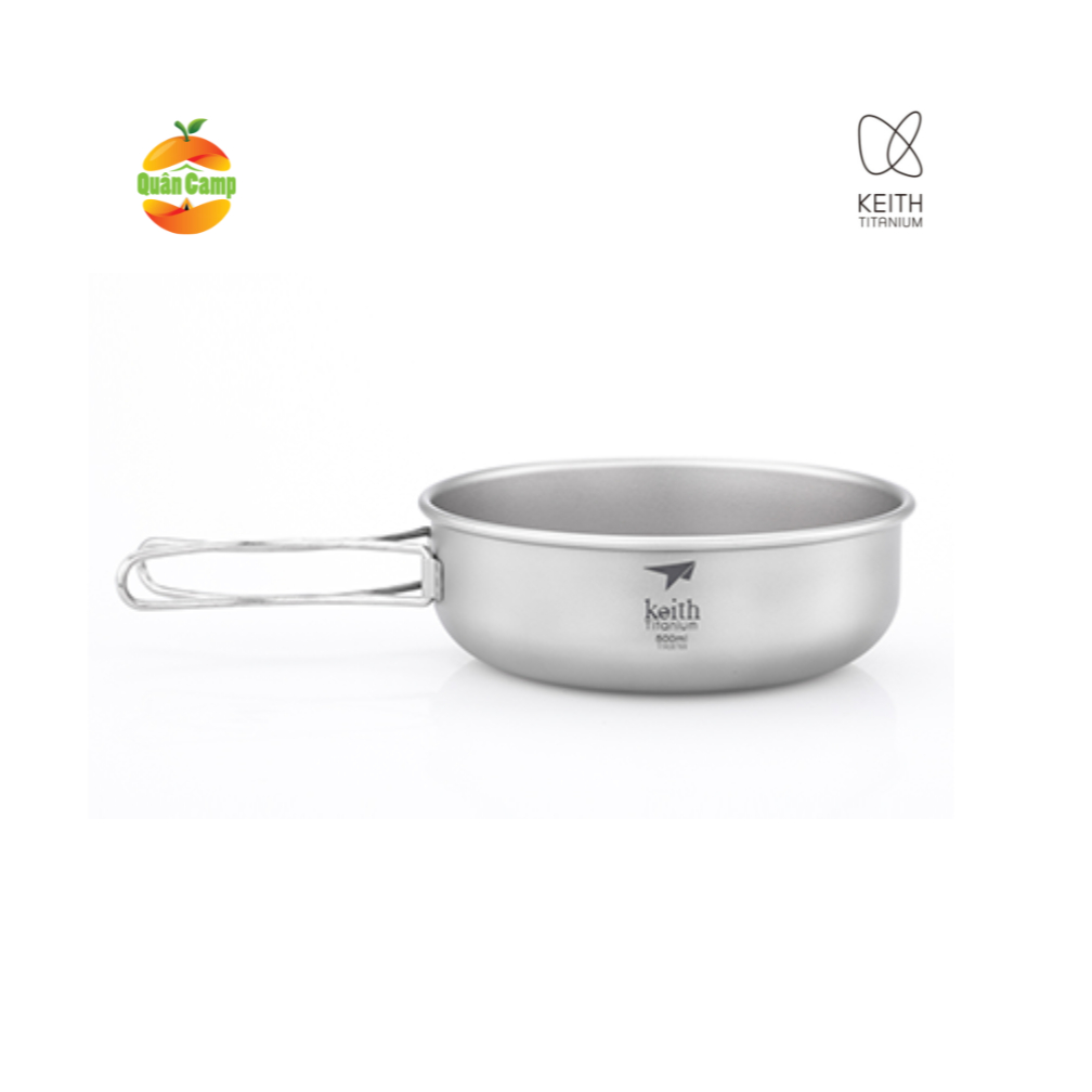 Chén ăn 500ml Titanium Keith Ti5325 có tay cầm