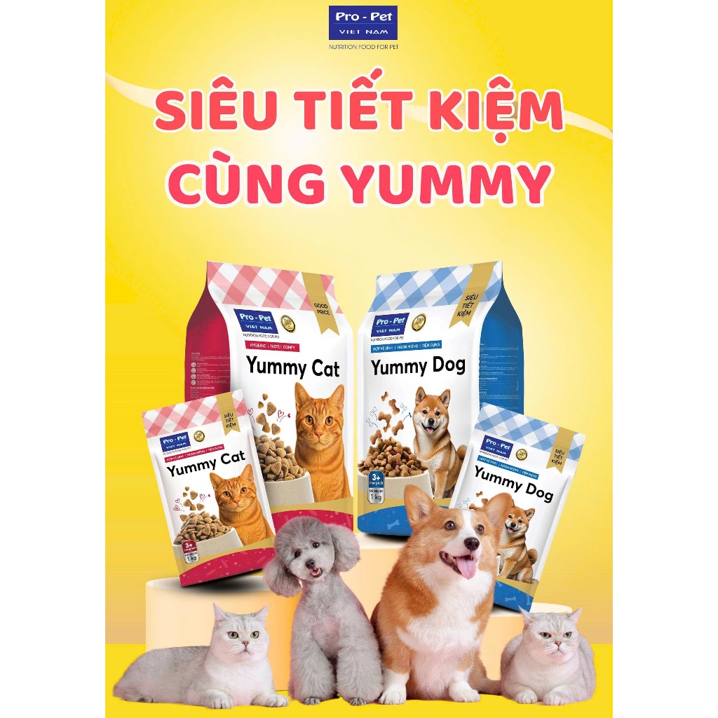 Hạt Yummy Dog Và Hạt Yummy Cat