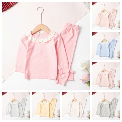 Bộ quần áo dài tay, Bộ thu đông bé gái LITIBABY bé gái khoảng 2 đến 10 tuổi