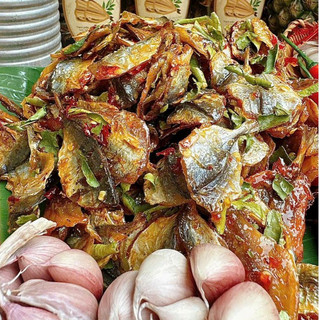 1KG Khô Cá Chỉ Vàng Rim Lá Chanh Cay Nồng Đậm Vị Quê