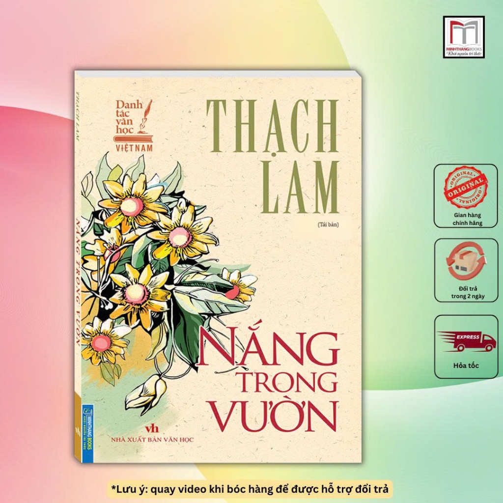 Sách - Nắng trong vườn - Thạch Lam (tái bản)