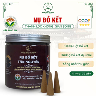 Nụ bồ kết Tân Nguyên, bồ kết xông nhà, nụ đuổi muỗi hộp 70 viên xông nhà kháng khuẩn, thanh lọc khí