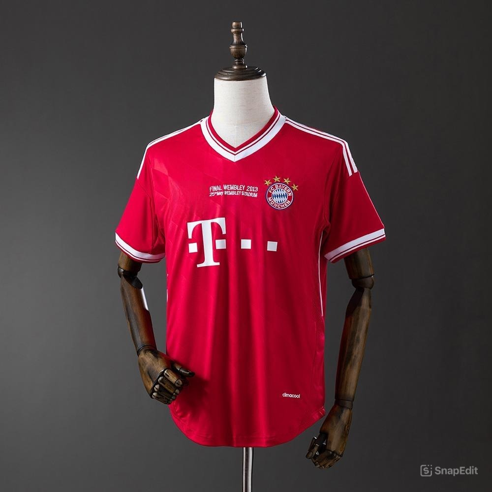 Áo Bóng Đá Retro Bayern Munich 13/14 - Sân Nhà bản cao cấp vải Cotton Polyester