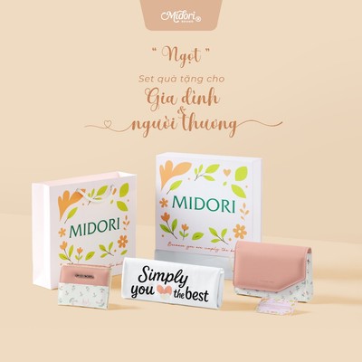Set Bộ Hộp Quà Tặng Túi NGỌT Tặng Sinh Nhật Bạn Gái Thân Người Yêu Nữ Mẹ Cô Giáo | M STUDIO
