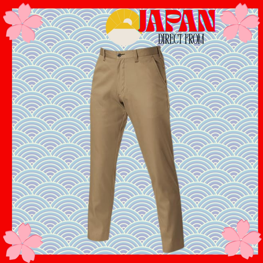 【Direct from Japan】BURTLE Shirring Pants Spring Summer Work Pants 6107 Silver, Khaki Comfortable Sty