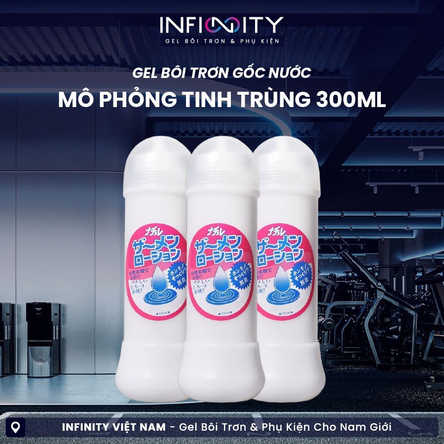 [Che Tên] Gel Bôi Trơn Mô Phỏng Tinh Trùng Dung Tích 300ml Kết Cấu Mềm Mại