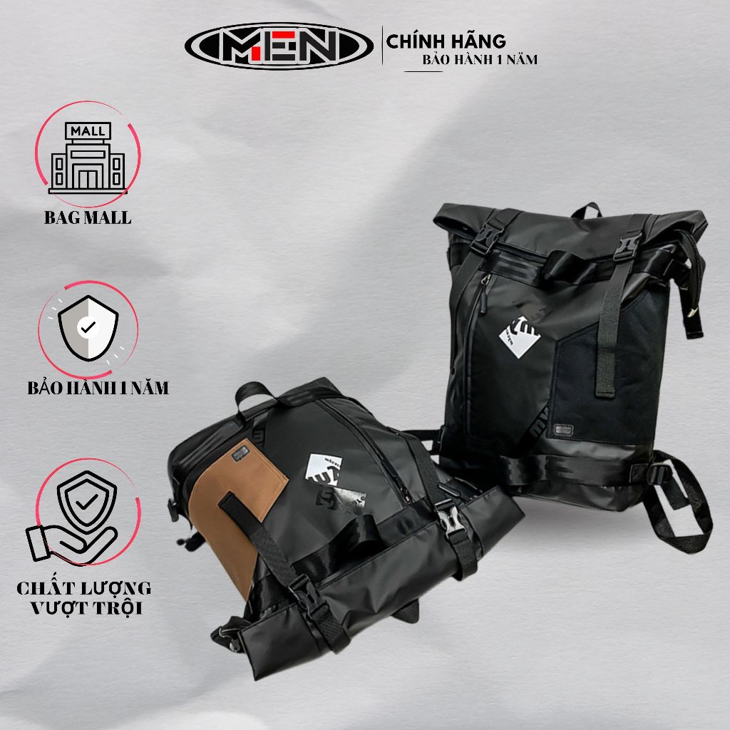 Balo học sinh phong cách đường phố M.E.N MYCAE INSIDER 2 màu {Mẫu mới}