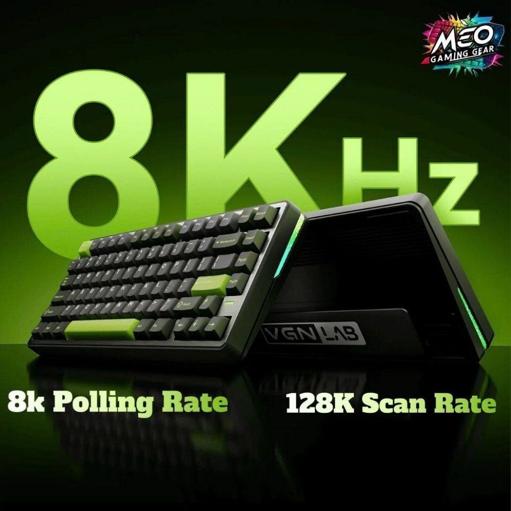 Bàn phím cơ gaming VGN Neon 75 - 3 MODE - Dual Polling Rate 8K - RT 0.005mm - Pin 8000mAh | BigBuy360 - bigbuy360.vn