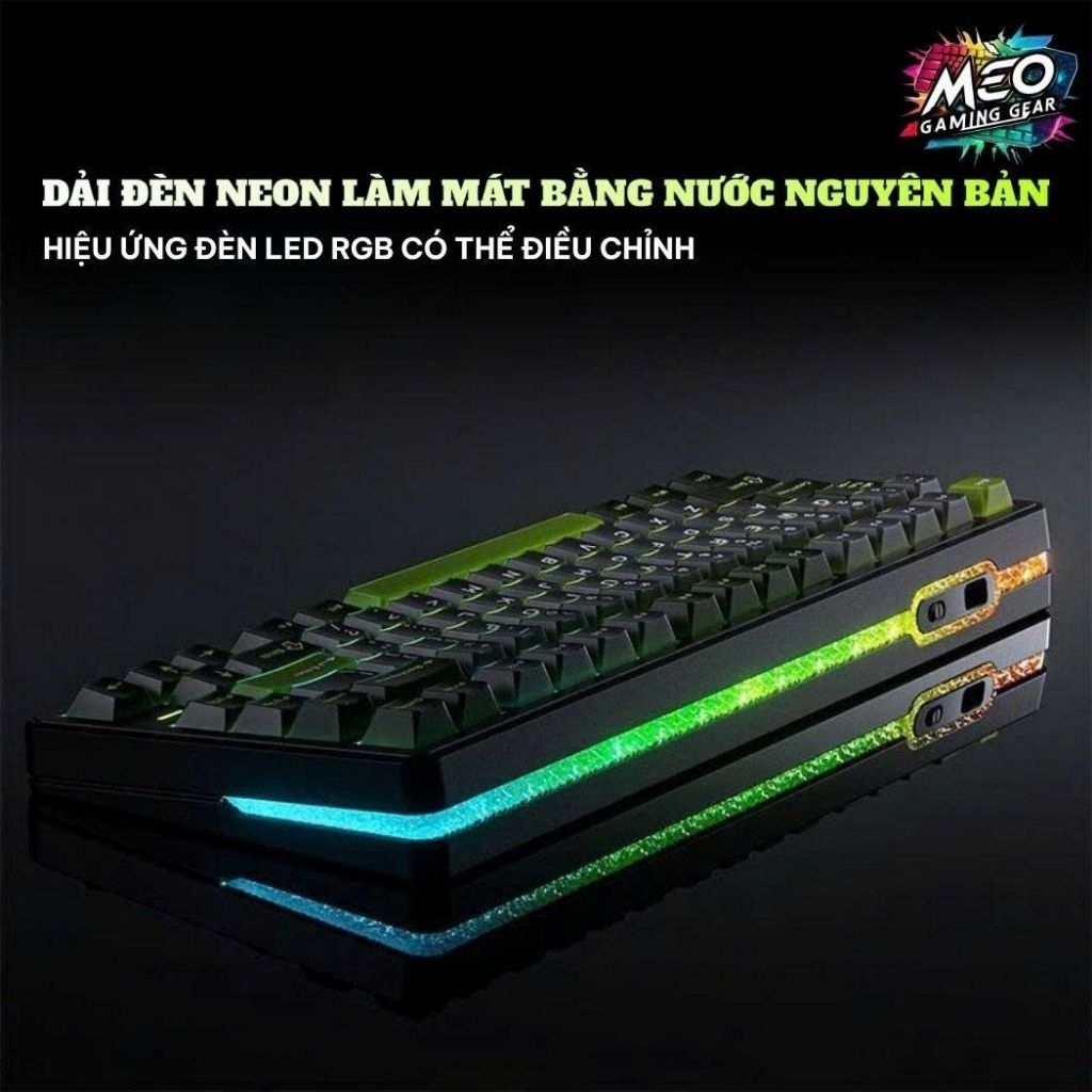 Bàn phím cơ gaming VGN Neon 75 - 3 MODE - Dual Polling Rate 8K - RT 0.005mm - Pin 8000mAh | BigBuy360 - bigbuy360.vn