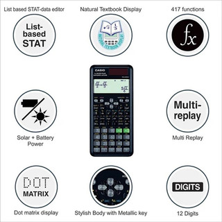 🥇FREESHIP🥇Máy Tính Casio Fx-991es Plus Cho Học Sinh Trung Học