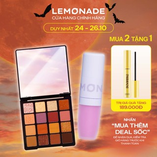  Combo Lemonade Bảng phấn mắt Aesthetic Version 1 20.8g & Má kem mịn lì thuần chay Perfect Couple Blush 8.5g 
