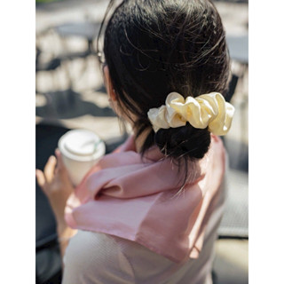  Dây Buộc Tóc Scrunchies Lụa Nhiều Màu Không Gây Rụng Tóc Mềm Mại Và Nhẹ 