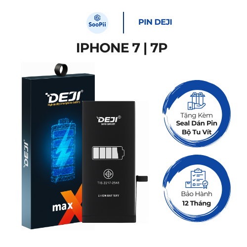 Pin Deji - Dung Lượng Cao Và Chuẩn Cho iPhone 7 | 7P