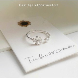 Nhẫn bạc Blossom Nhẫn bạc Tiệm bạc 21Centimeters