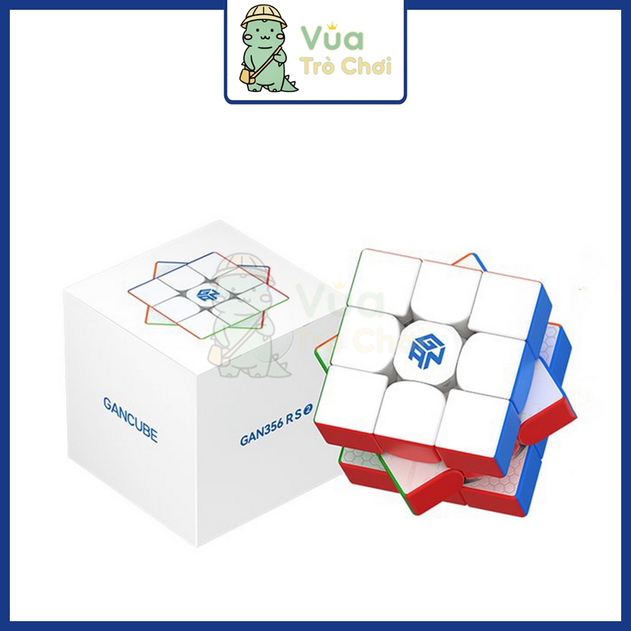[V2] Rubik Gan 356 RS2 3x3 Stickerless Rubic Gan356 RS V2 Rubic 3 Tầng Cao Cấp 3x3x3 Đồ Chơi Trí Tuệ