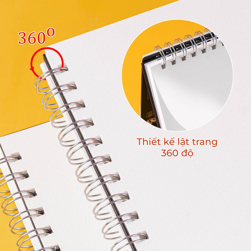 Sổ Vẽ Đa Chất Liệu Global Art 230GSM A4 A5 Không Kỵ Tẩy