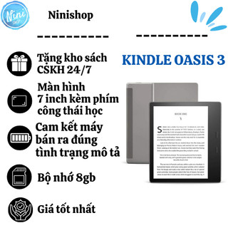 Máy đọc sách kindle oasis 3 bản 8gb bảo hành 6 tháng