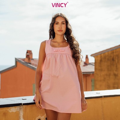 DDK02W5K01-ĐẦM KATE THIẾT KẾ CỔ VUÔNG PHOM BABYDOLL ĐIỂM NHẤN NƠ XINH XẮN TẠO CẢM GIÁC TRẺ TRUNG VÀ NGỌT NGÀO
