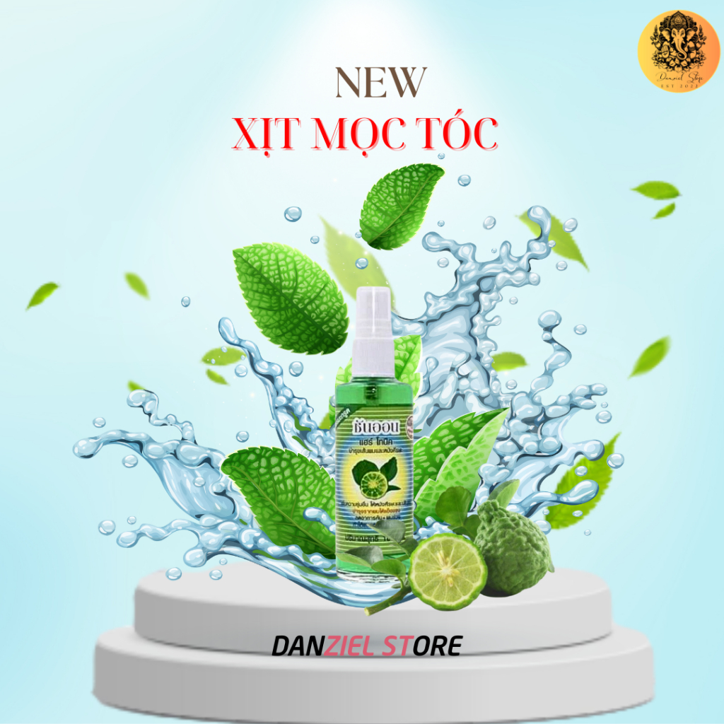 Xịt Mọc Tóc Tinh Dầu Bưởi Sun On Thái Lan 100ml - Giảm Gãy Rụng - Dưỡng Chân Tóc Chắc Khỏe