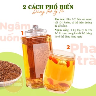 Thỏ ty tử 1kg, hạt ty tử, cây tơ hồng sấy khô, sạch, thơm, không lẫn tạp chất - Tổng Kho Sỉ Thảo Dược