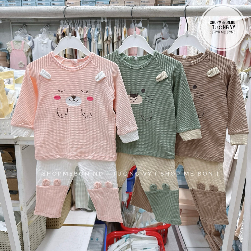 [ Lullaby ] Bộ Lullaby dài tay raglan cho bé trai bé gái