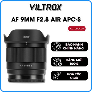   NEW  Ống Kính Góc Siêu Rộng VILTROX AF 9MM F2.8 Air APS-C Cho Máy Ảnh Sony E   Nikon Z - Bảo Hành 12 Tháng 