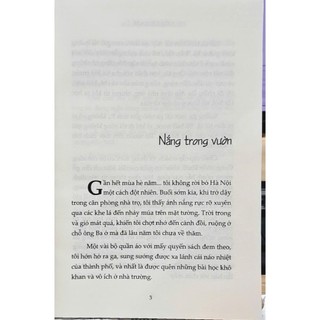 Sách - Nắng trong vườn - Thạch Lam (tái bản)