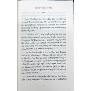Sách - Nắng trong vườn - Thạch Lam (tái bản)