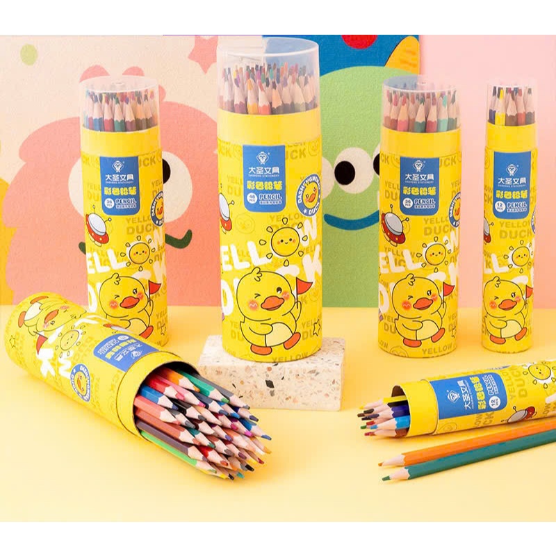 Bút chì màu gỗ/ bút chì 48 màu ,24 màu , bút chì ống - bút chì màu chuyên nghiệp - bút chì màu lọ