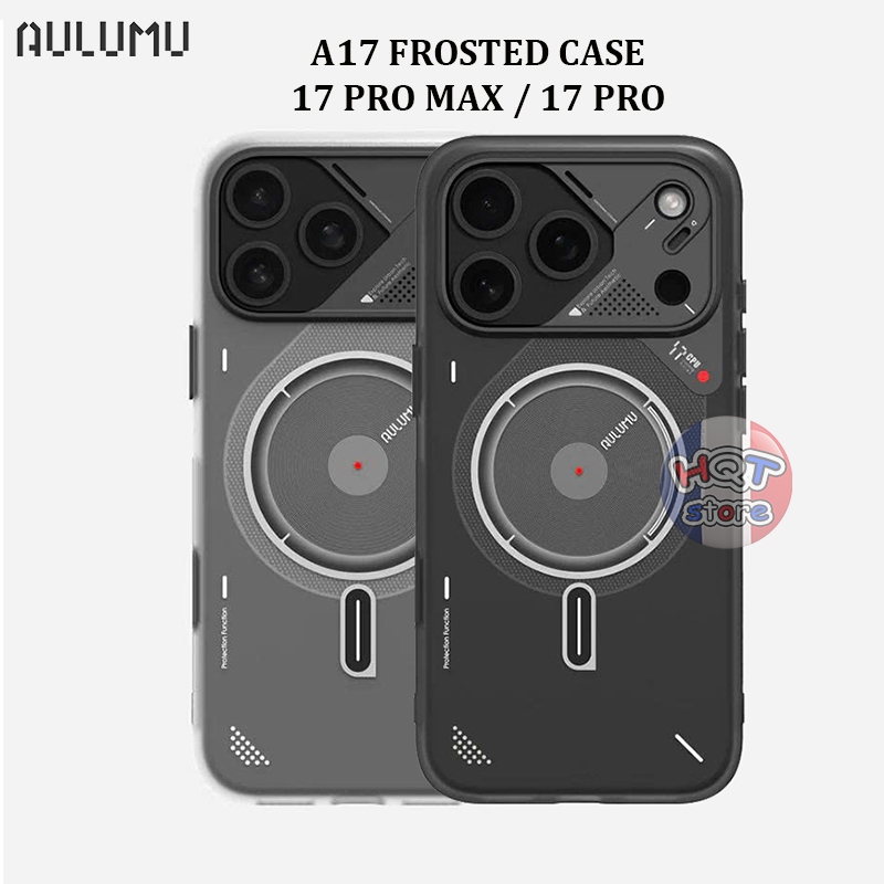 Ốp lưng nhám Aulumu A17 Frosted Case cho IP 17 Pro Max / 17 Pro