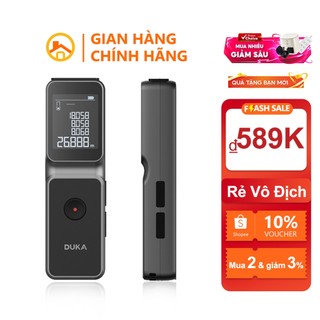 Thước laser, máy do khoảng cách laser Duka LS-P, khoảng đo 50m, Độ chính xác mm