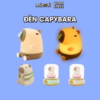  Đèn Ngủ Capybara Micofi Mini Đồ Decor Trang Trí Phòng Ngủ Bàn Học Đèn Ngủ Để Bàn Độc Đáo Dễ Thương Chill Capybara Cute 