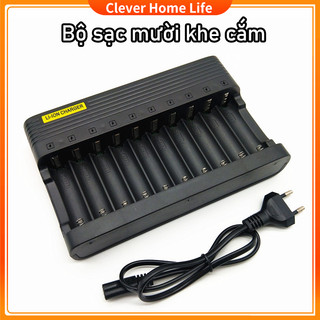 Sạc pin 18650 4.2V , sạc 10 khay và 12 Khay dùng sạc và cân áp đều