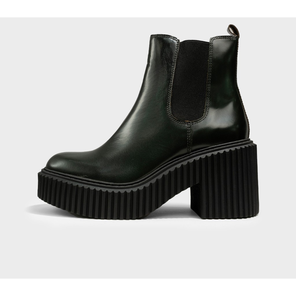 Boots Lửng Cao Gót Aldo ( xanh rêu) Chính Hãng Lẻ Size