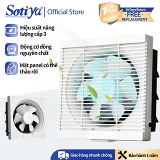  Quạt hút mùi Quạt thông gió phòng ngủ nhà tắm Quạt hút gắn tường 6 8 10 inch Hút Mùi Nhà Bếp 