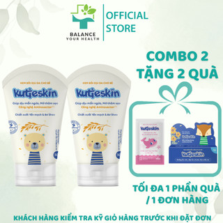  Combo 2 Kem bôi dịu da cho bé Kutieskin 30g 