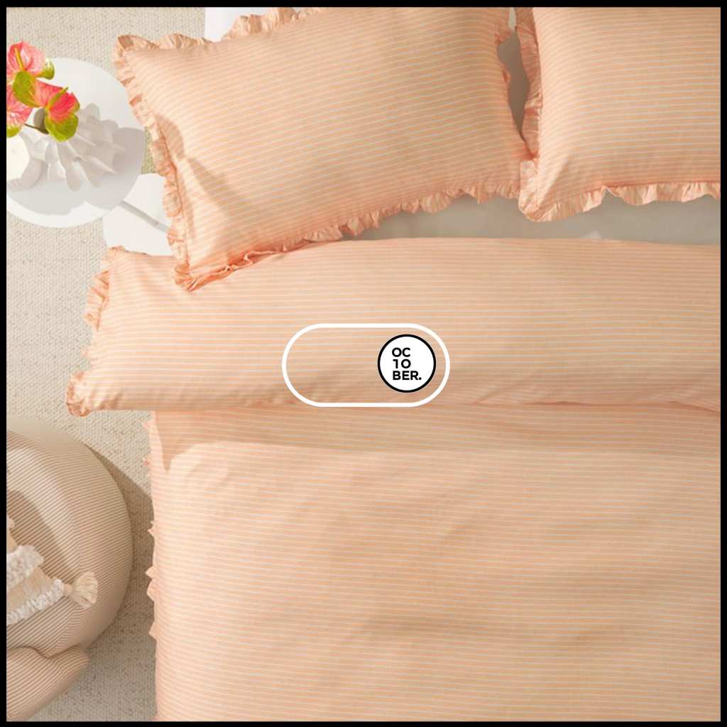 (ĐẶT MAY) Bộ Chăn Ga Gối 5 món size 1m6x2m đến 1m8x2m Cotton Organic vải trơn và họa tiết phân phối 