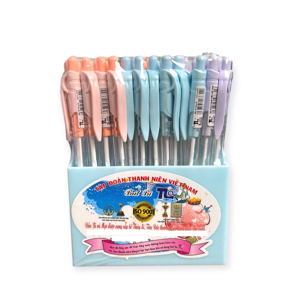Combo kệ 50 cây bút kệ TL079 màu pastel