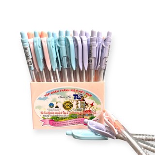 Combo kệ 50 cây bút kệ TL079 màu pastel