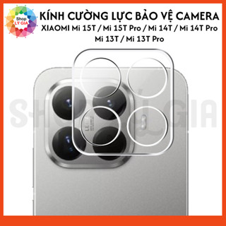  Kính cường lực bảo vệ camera cho Xiaomi Mi 15T   15T Pro   14T   Mi 14T Pro   Mi 13   13T Pro 