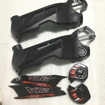 Bộ ốp sườn 133M đời mới bình 20Ah